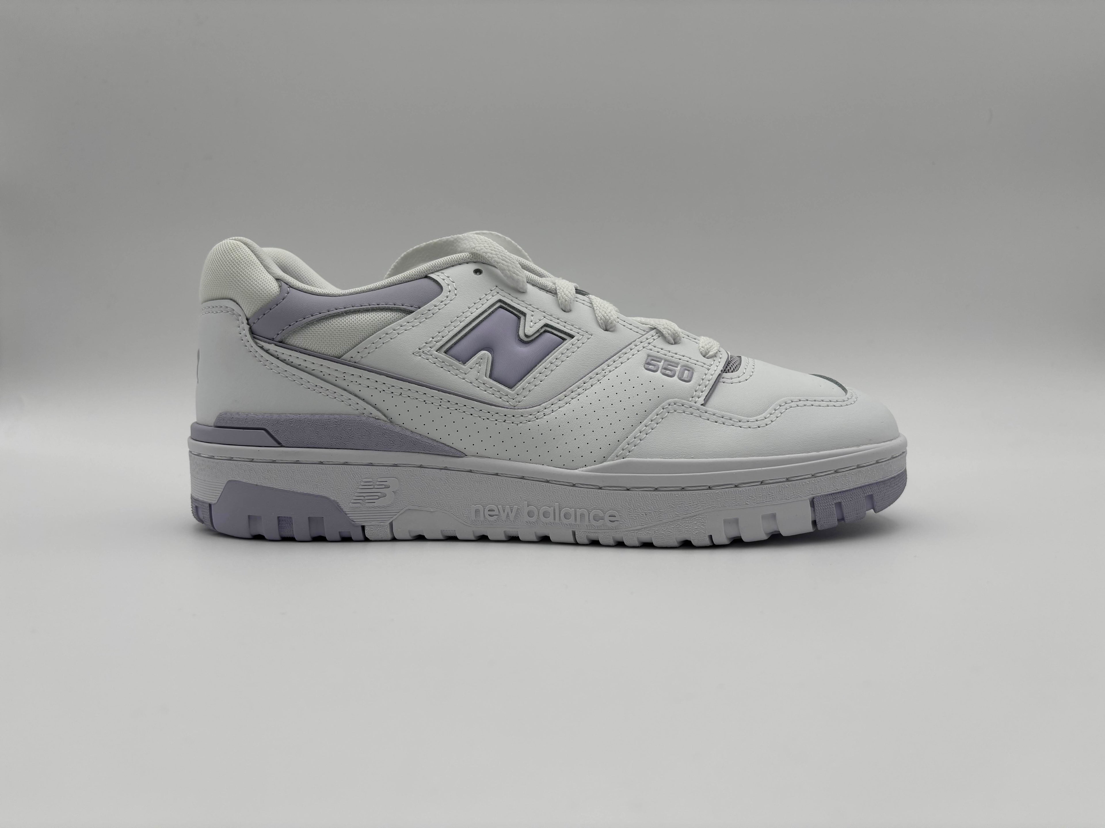 New Balance 550 White Lilac
