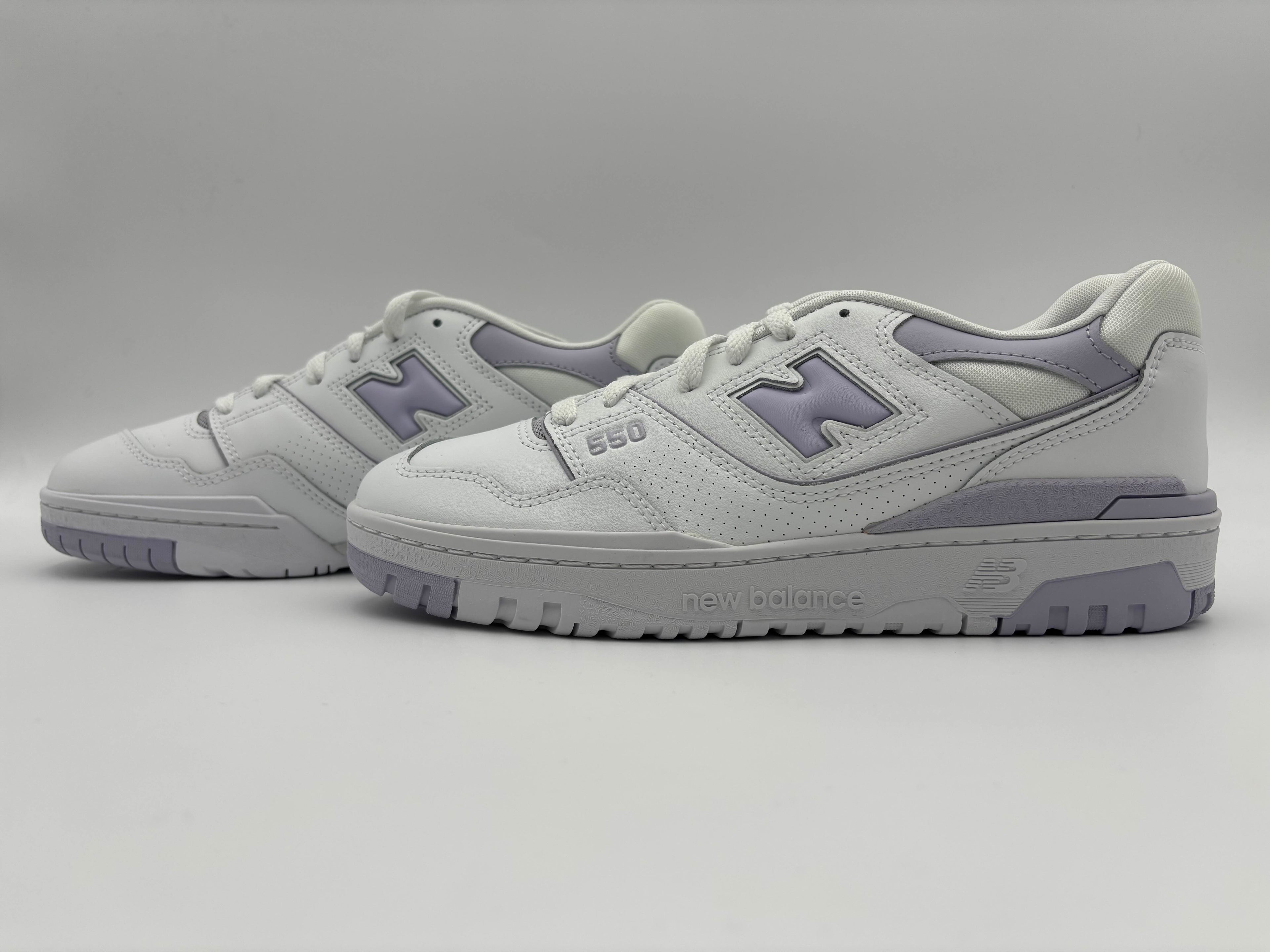 New Balance 550 White Lilac