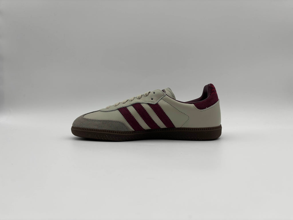 Adidas Samba OG Putty Grey Maroon