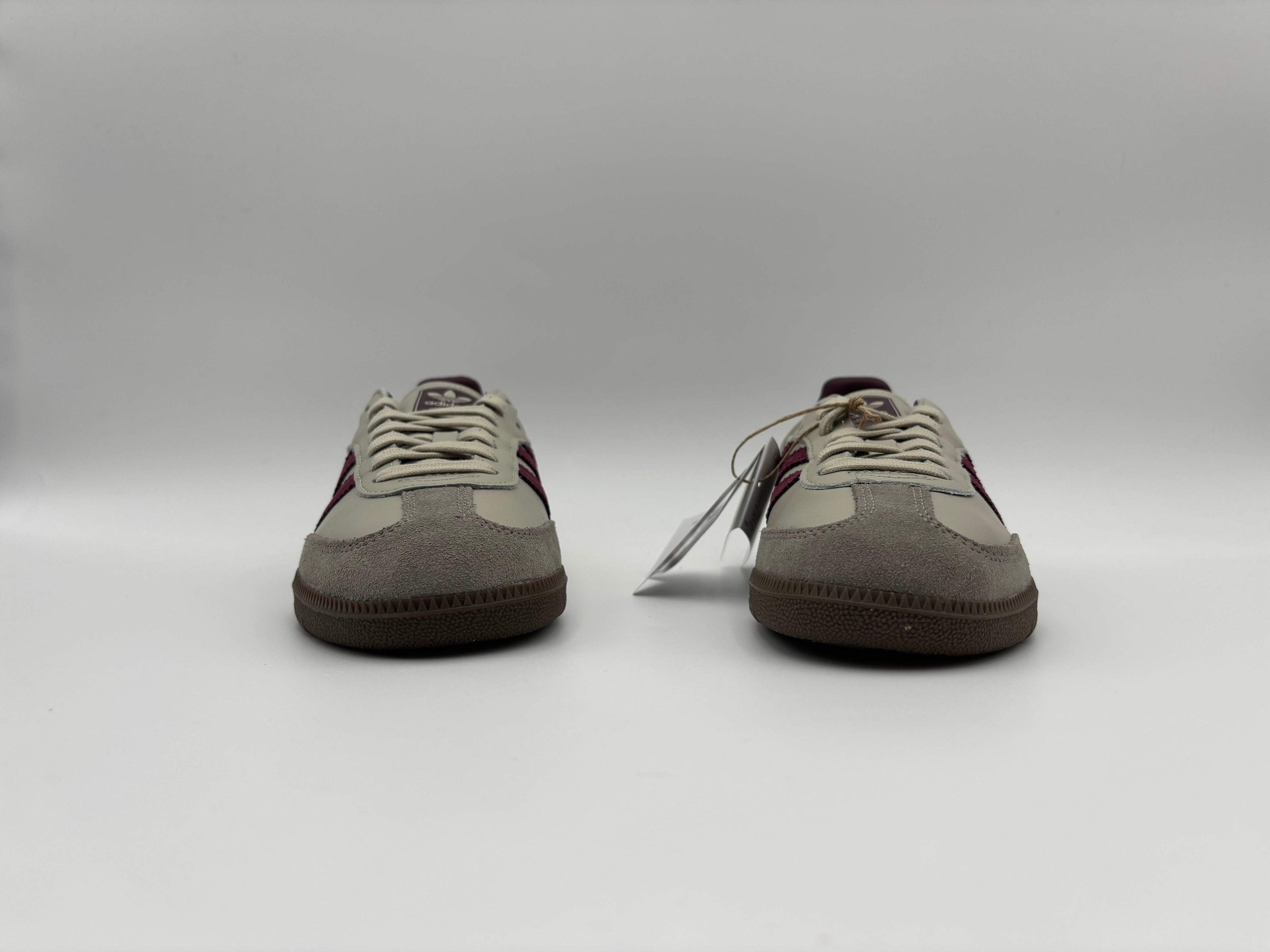 Adidas Samba OG Putty Grey Maroon