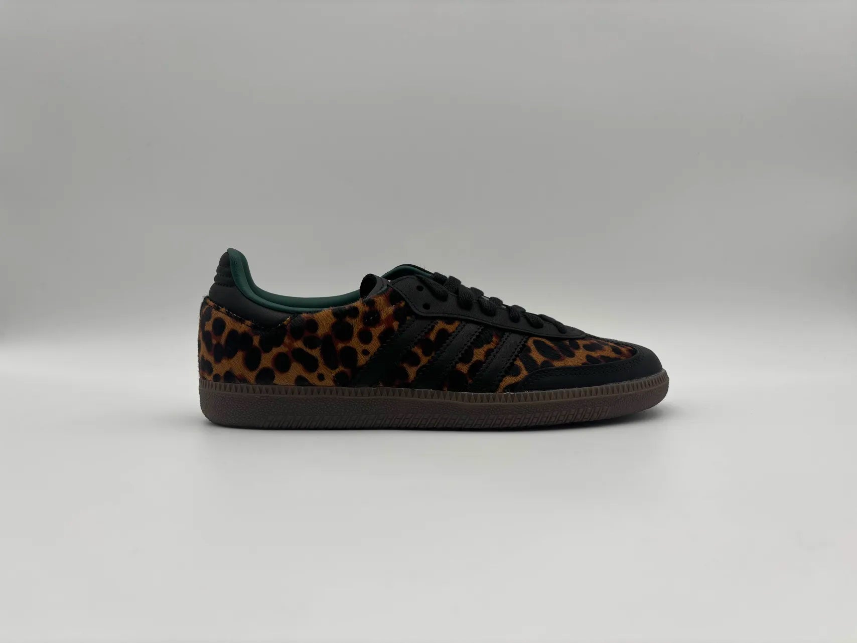 Adidas Samba OG Black Green Leopard
