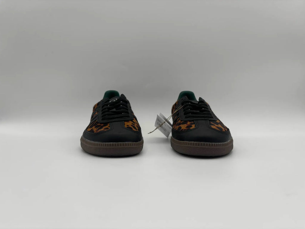 Adidas Samba OG Black Green Leopard