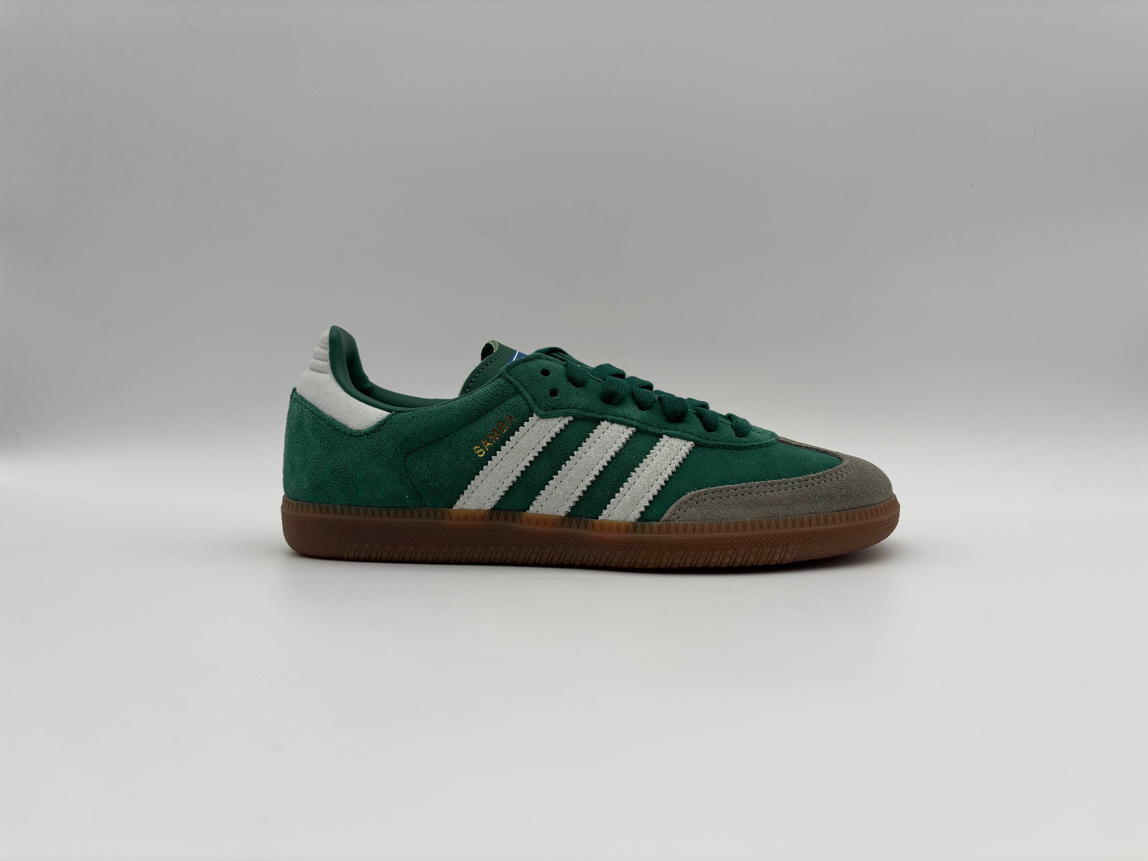 Adidas Samba OG Collegiate Green Gum Grey Toe