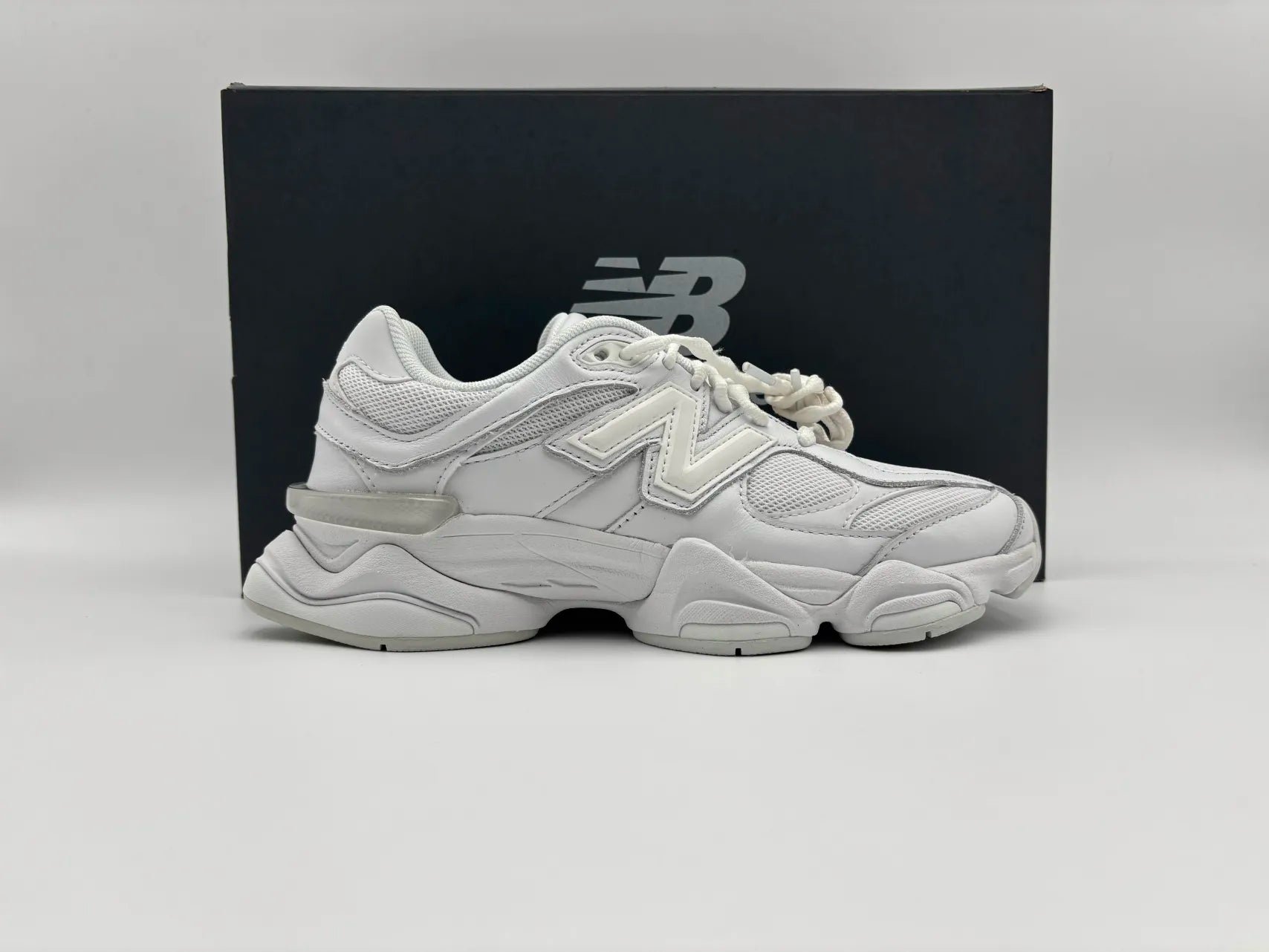 New Balance 9060 Triple White